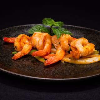 Tawa Roasted Shrimp Masala